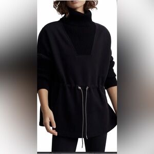 Varley Black Turtleneck Sweater